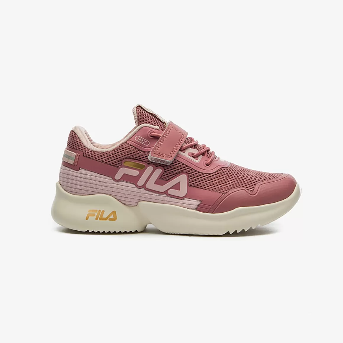 FILA Tênis Infantil com Velcro Split VLC Rosa - * Tênis infantil