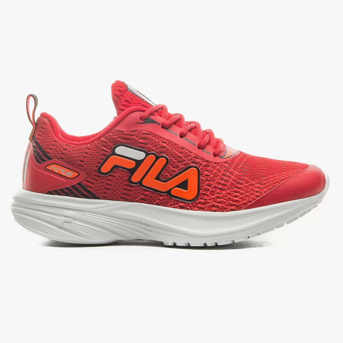 FILA Tênis Infantil Confortável KR6 Vermelho - * Tênis infantil