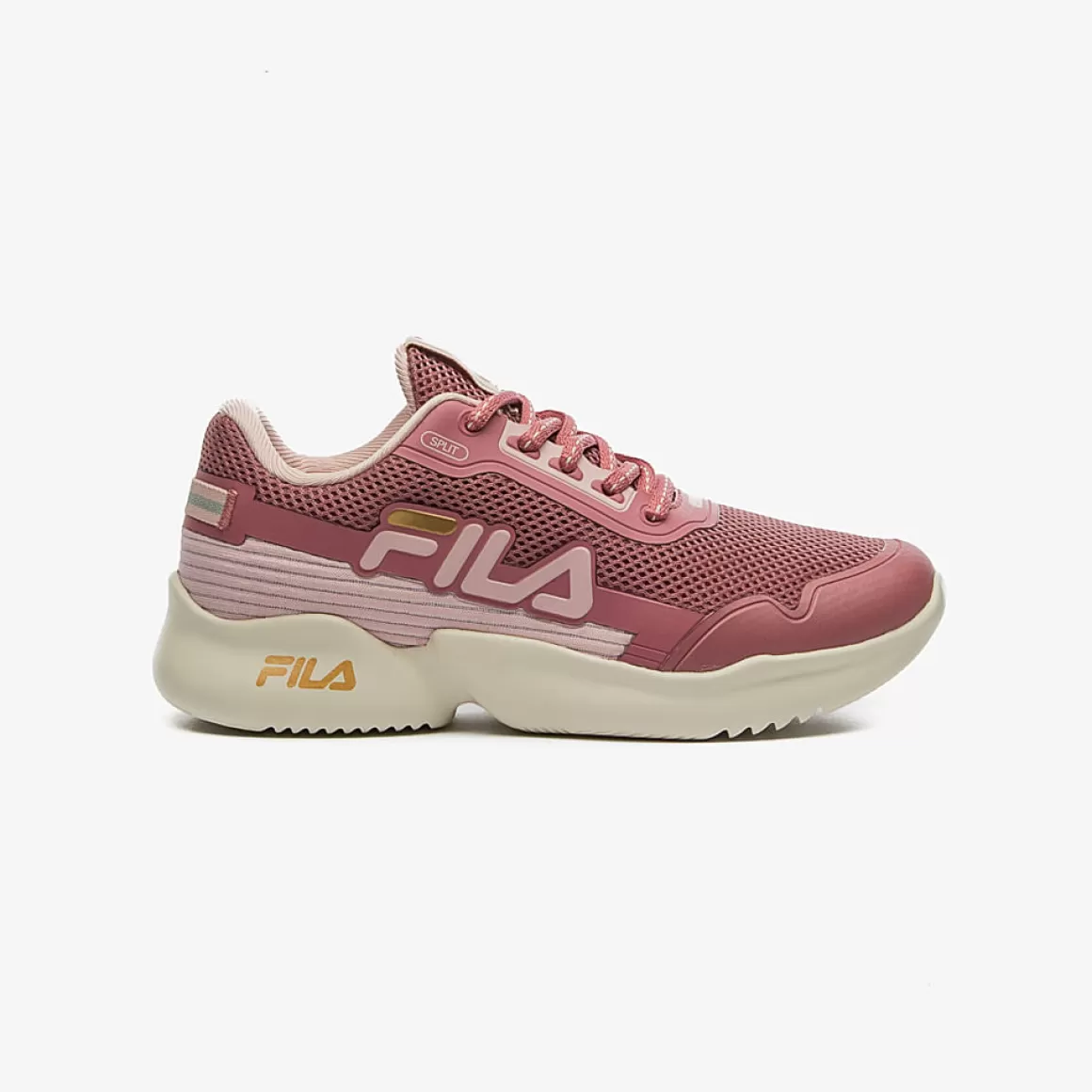 FILA Tênis Infantil Confortável Split Rosa - * Tênis infantil