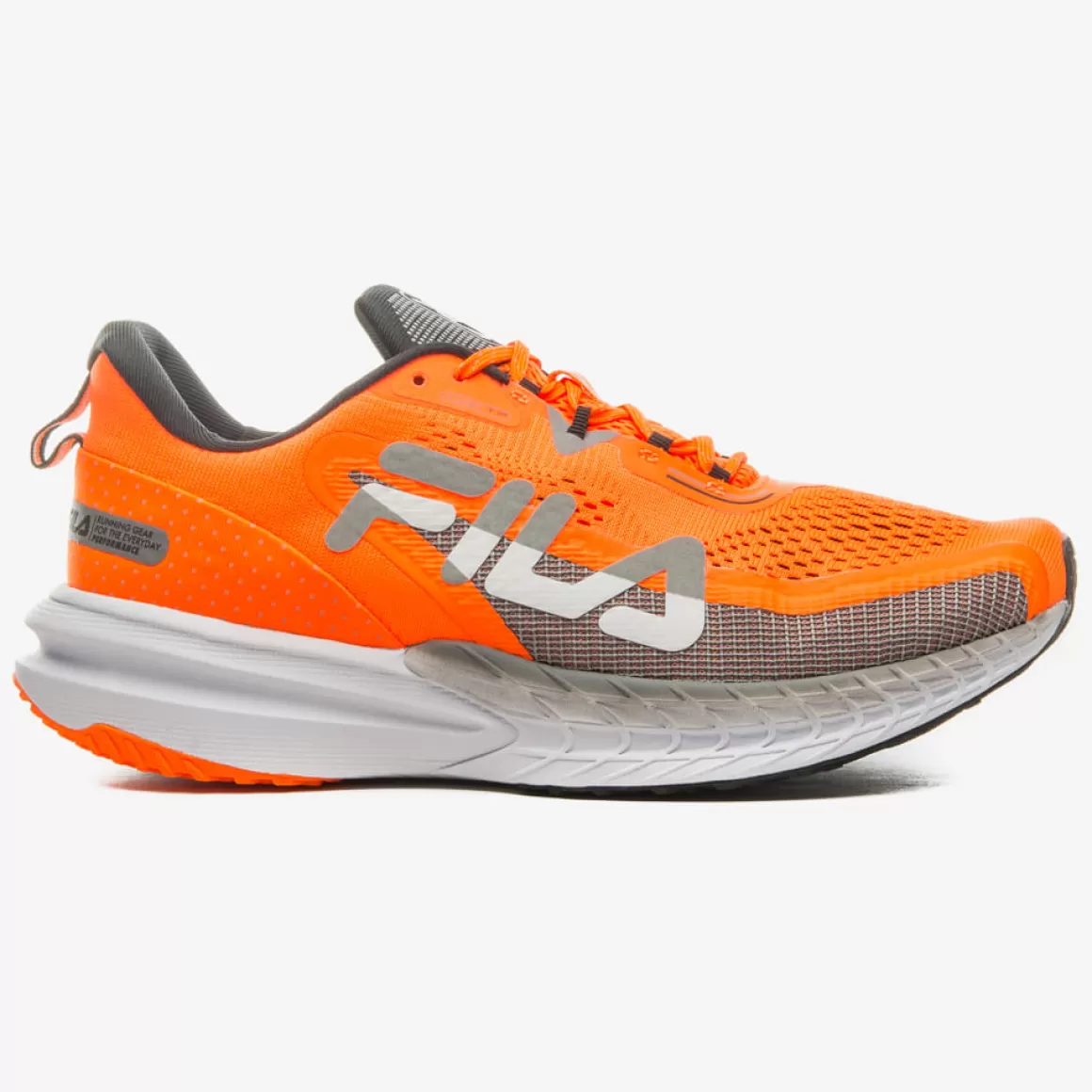 FILA Tênis Laranja Masculino de Corrida Racer T2 - * Até 21km | Até 10km