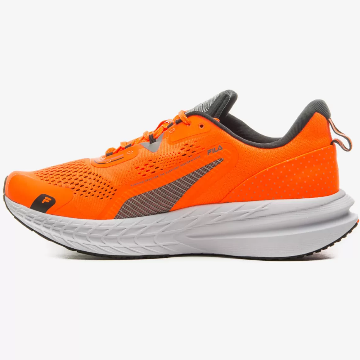 FILA Tênis Laranja Masculino de Corrida Racer T2 - * Até 21km | Até 10km