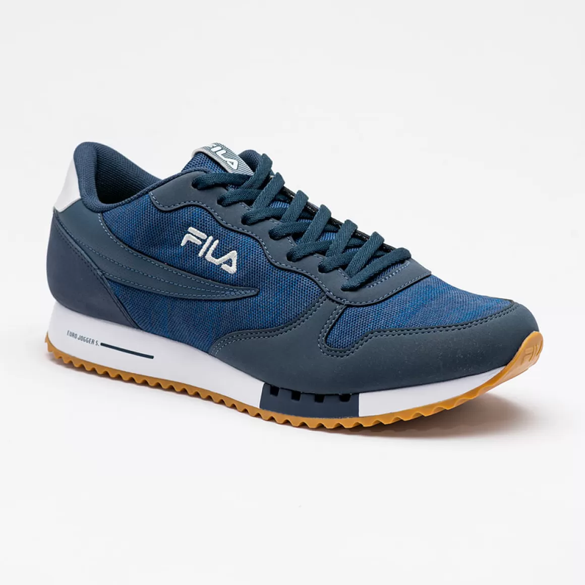 FILA Tênis Masculino Euro Jogger Sport Azul Escuro e Branco - * Lifestyle | Tênis casual