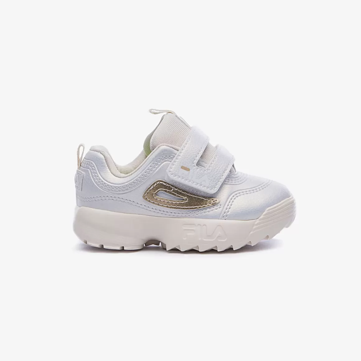 FILA Tênis para Bebê com Velcro Disruptor VLC Rosa Claro - * Disruptor