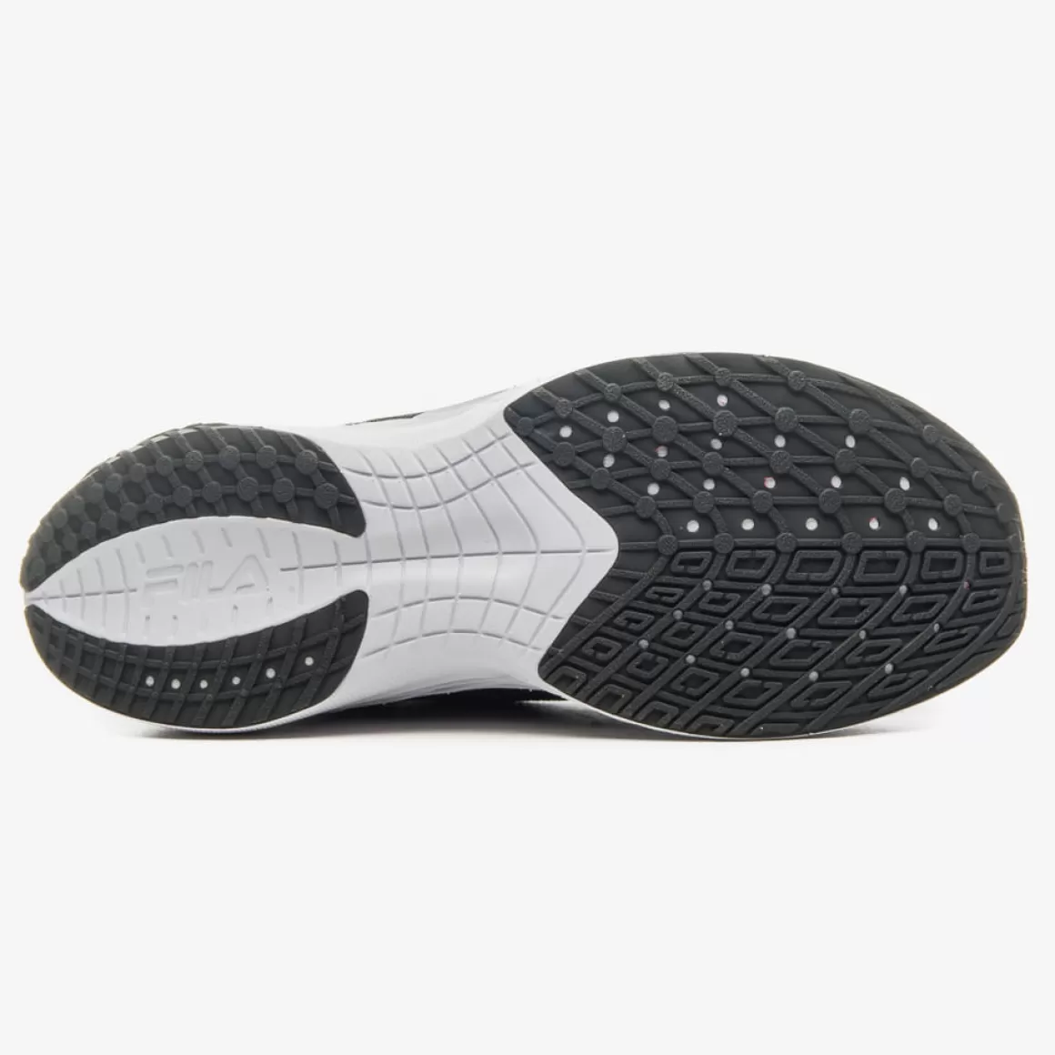 FILA Tênis para Corrida Masculino Preto e Branco Racer T2 - * Até 21km | Até 10km