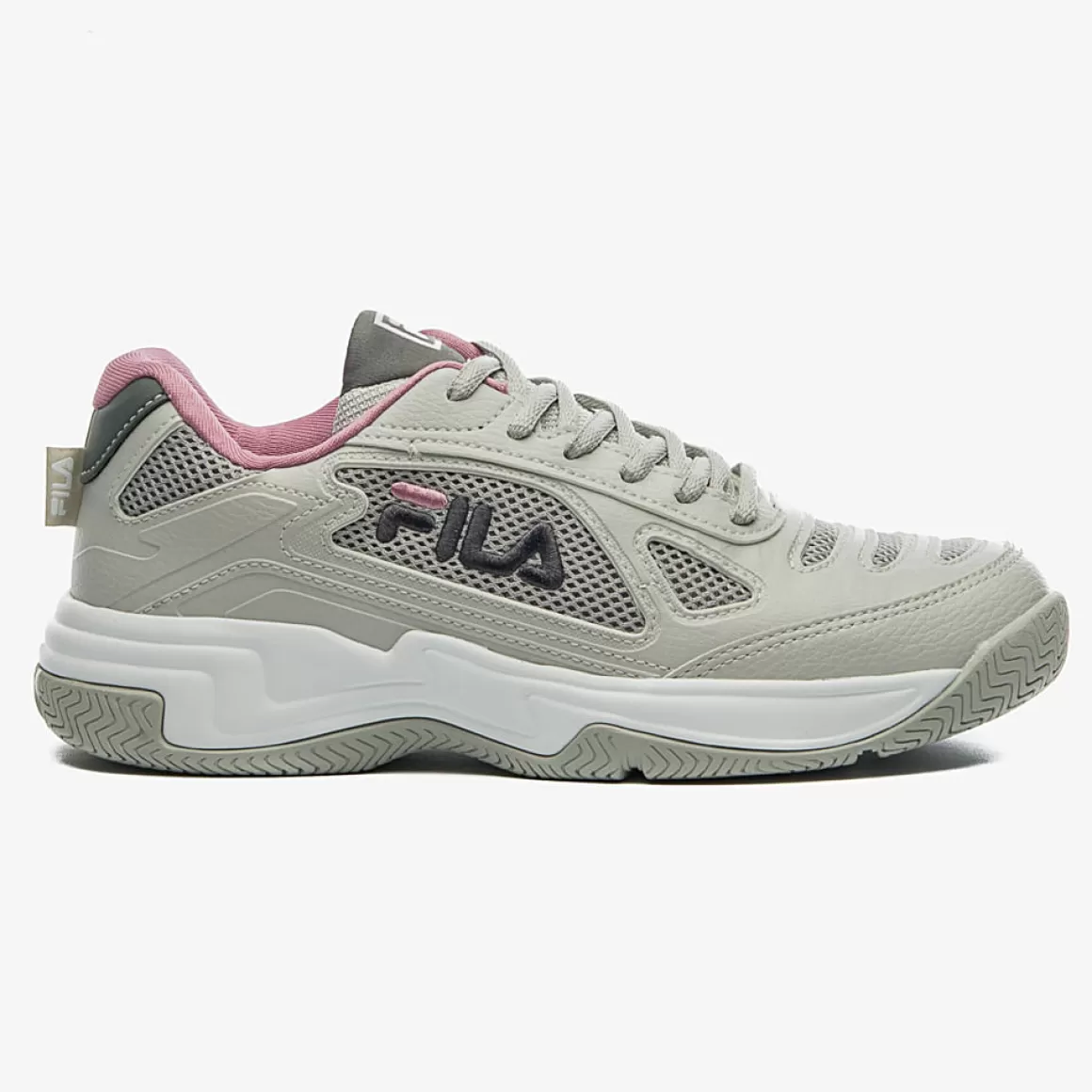 FILA Tênis para Tenista Feminino Lugano 7.0 Prata - * Tennis | FILA Tennis