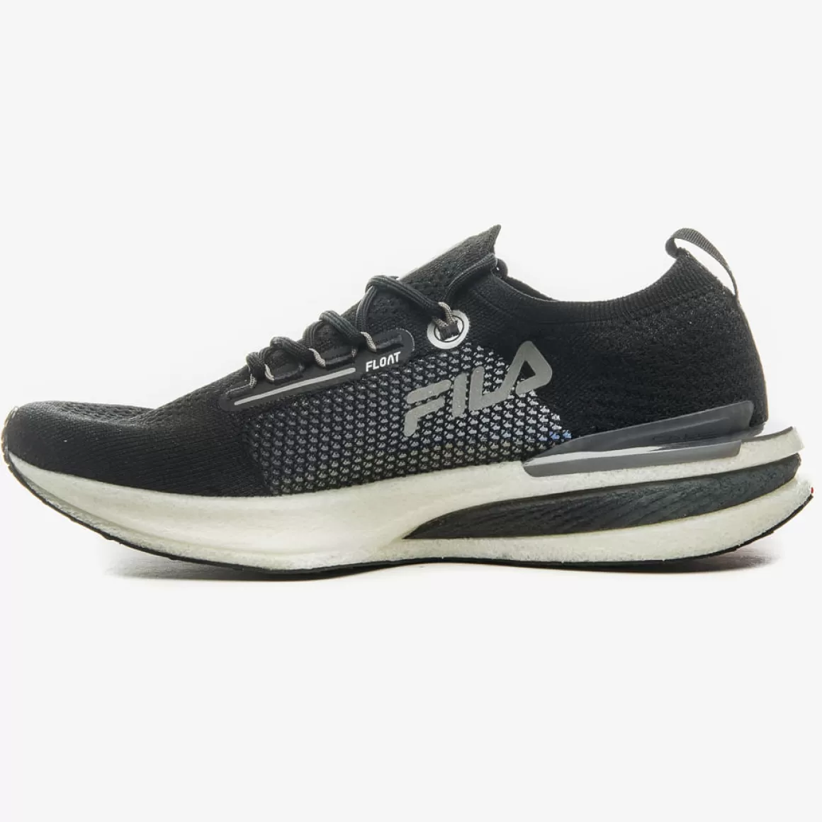 FILA Tênis Preto de Corrida Masculino Float Elite - * Até 21km | Até 10km