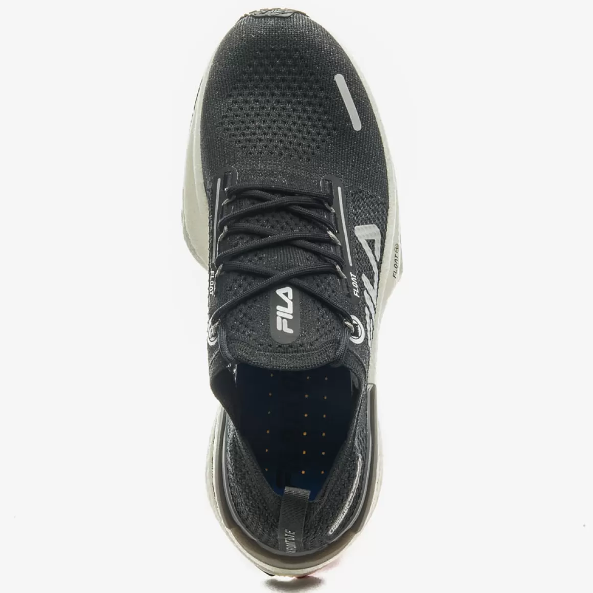 FILA Tênis Preto de Corrida Masculino Float Elite - * Até 21km | Até 10km