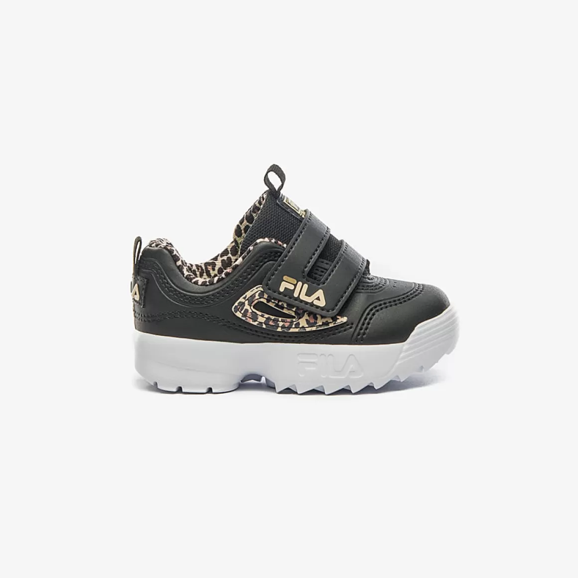 FILA Tênis Preto e Dourado para Bebê Disruptor VLC Baby - * Disruptor