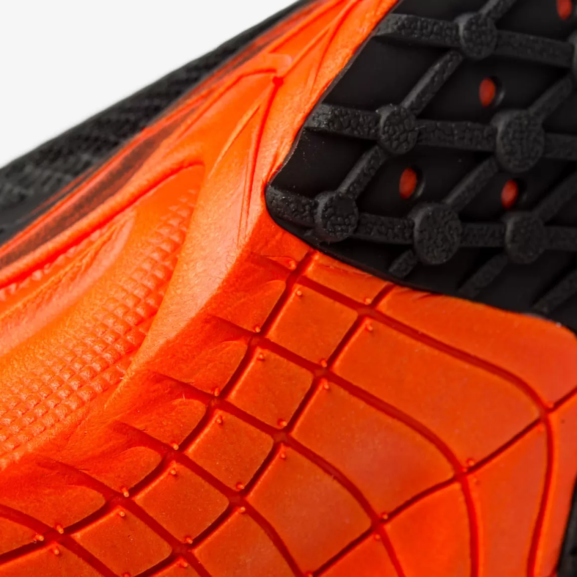 FILA Tênis Preto e Laranja de Corrida Masculino Racer T2 - * Até 21km | Até 10km