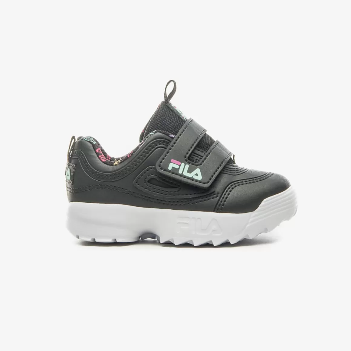 FILA Tênis Preto e Vermelho para Bebê Disruptor VLC Baby - * Disruptor