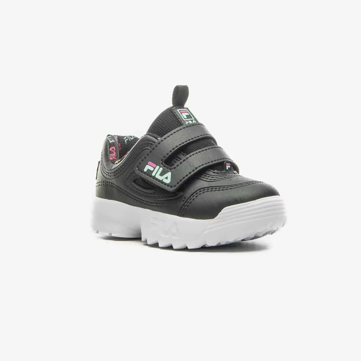 FILA Tênis Preto e Vermelho para Bebê Disruptor VLC Baby - * Disruptor