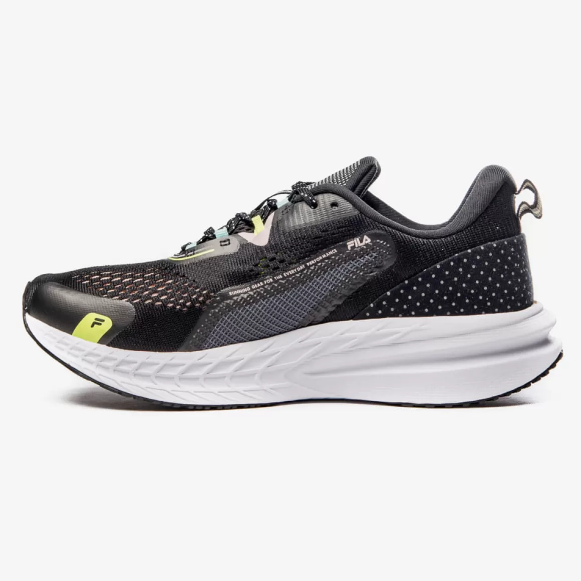 FILA Tênis Preto para Corrida Feminino Racer T2 - * Até 21km | Até 10km