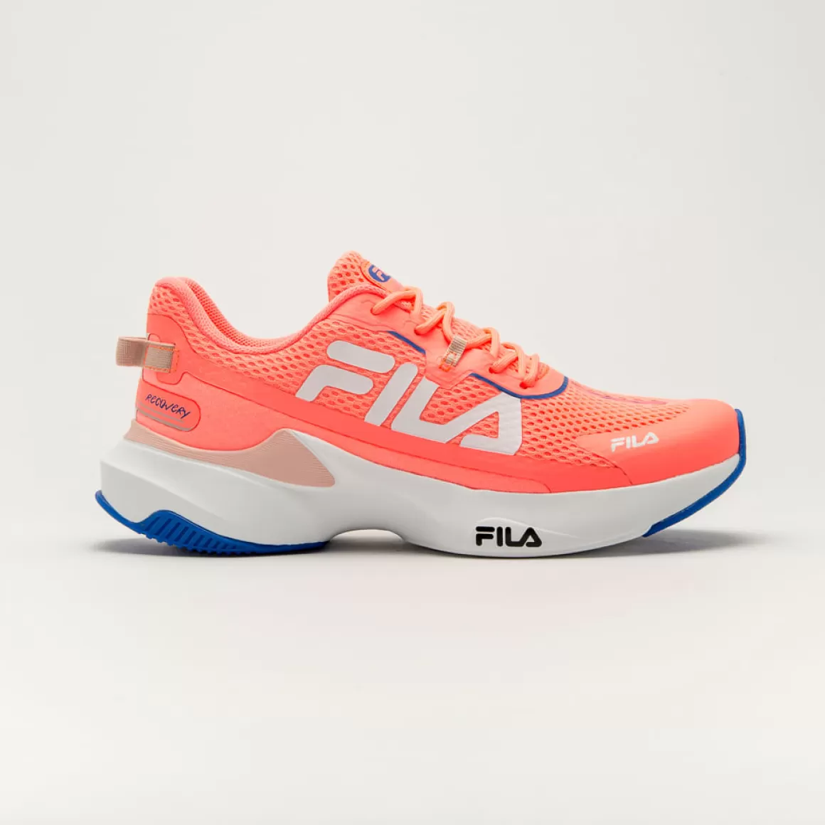 FILA Tênis Running Recovery Rosa Coral Feminino - * Até 10km | Corrida