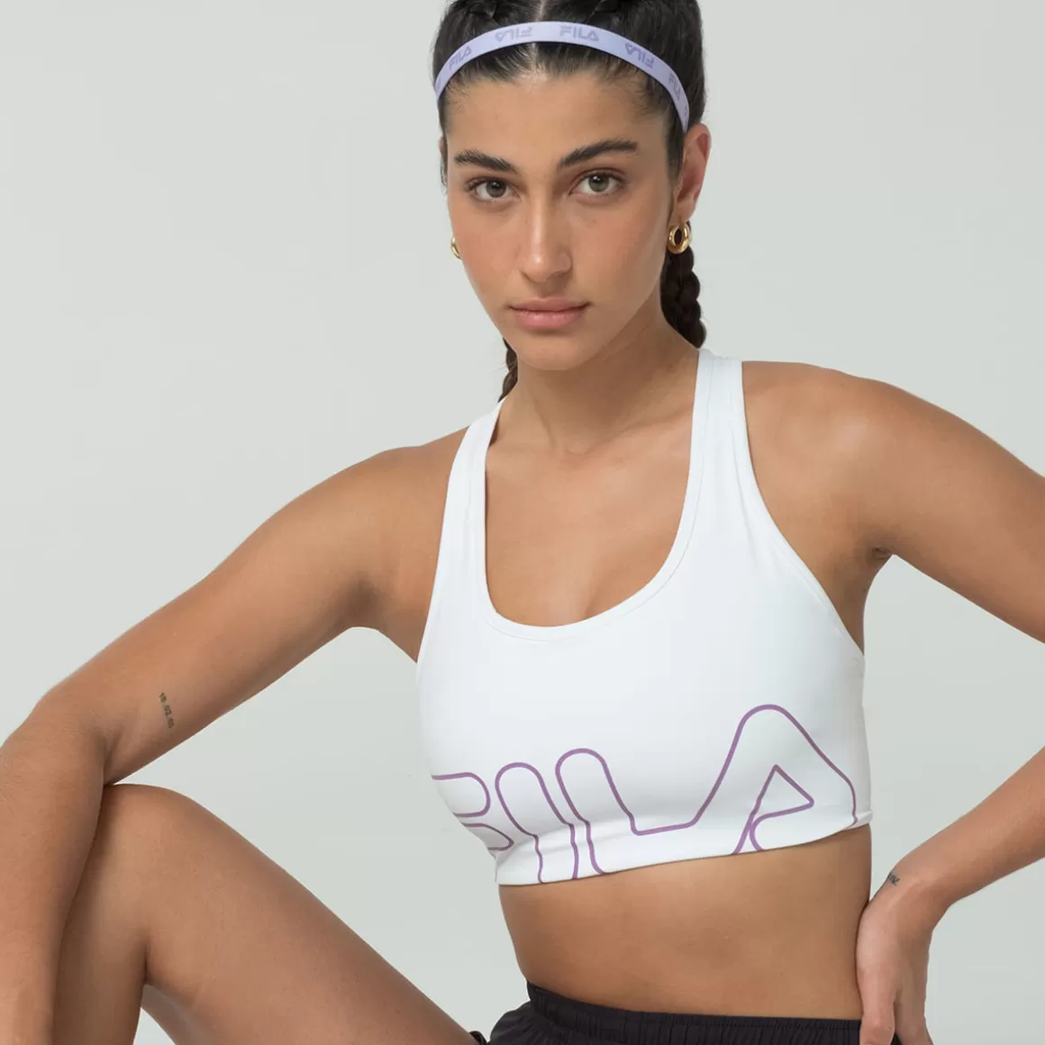 FILA Top Basic Run Feminino - * Respirabilidade | Compressão