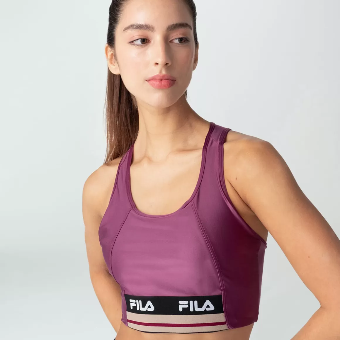 FILA Top Double Elastic II Feminino - * Respirabilidade | Compressão