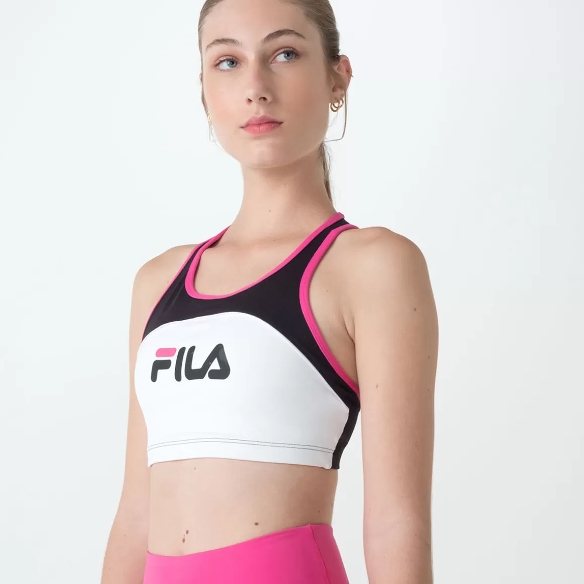 FILA Top Letter Fit Feminino - * Respirabilidade | Academia e treino