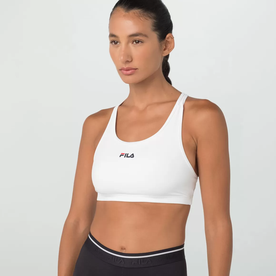 FILA Top Nadador Essential Feminino - * Roupas com Proteção UV | Respirabilidade