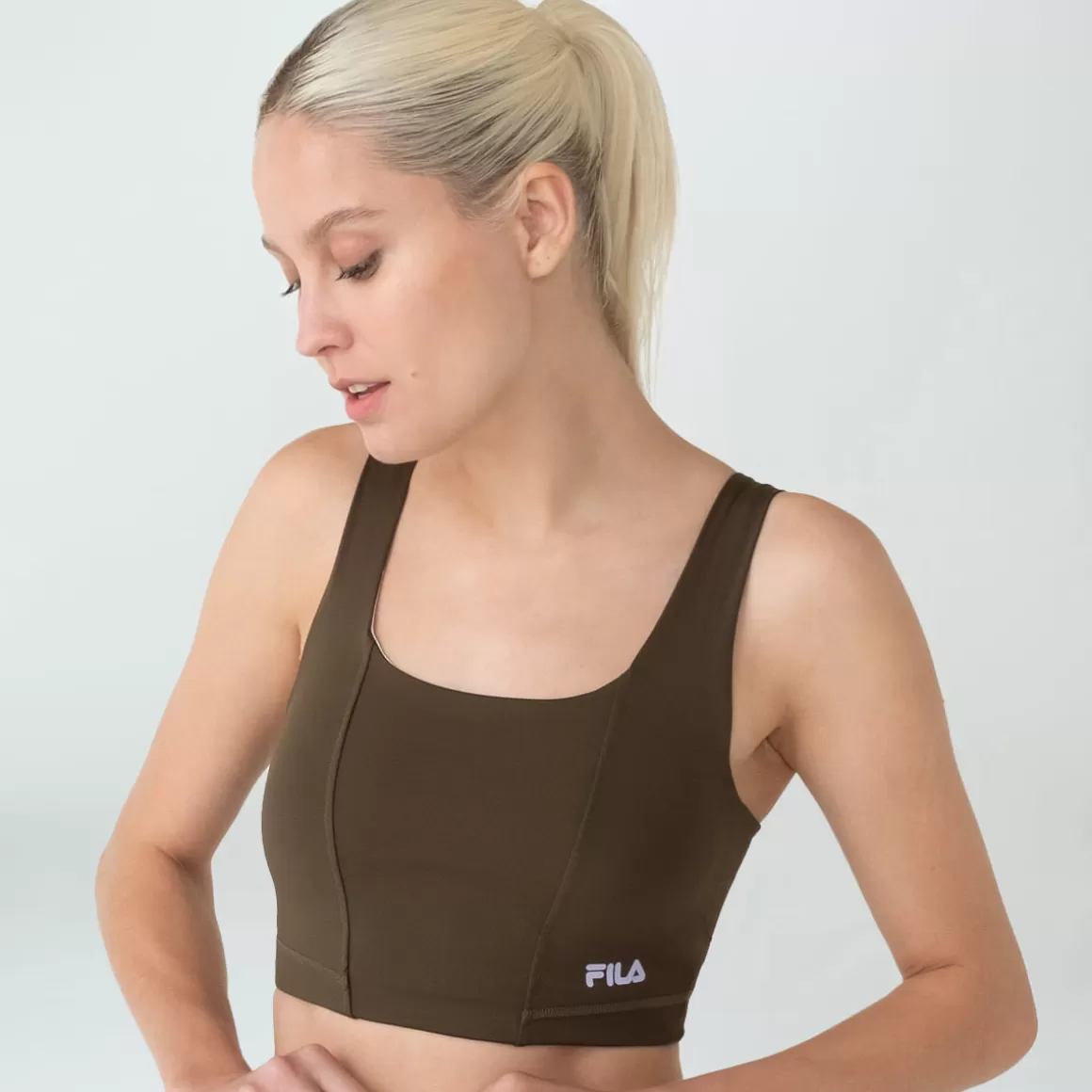 FILA Top Studio Gloss Feminino - * Compressão | Respirabilidade