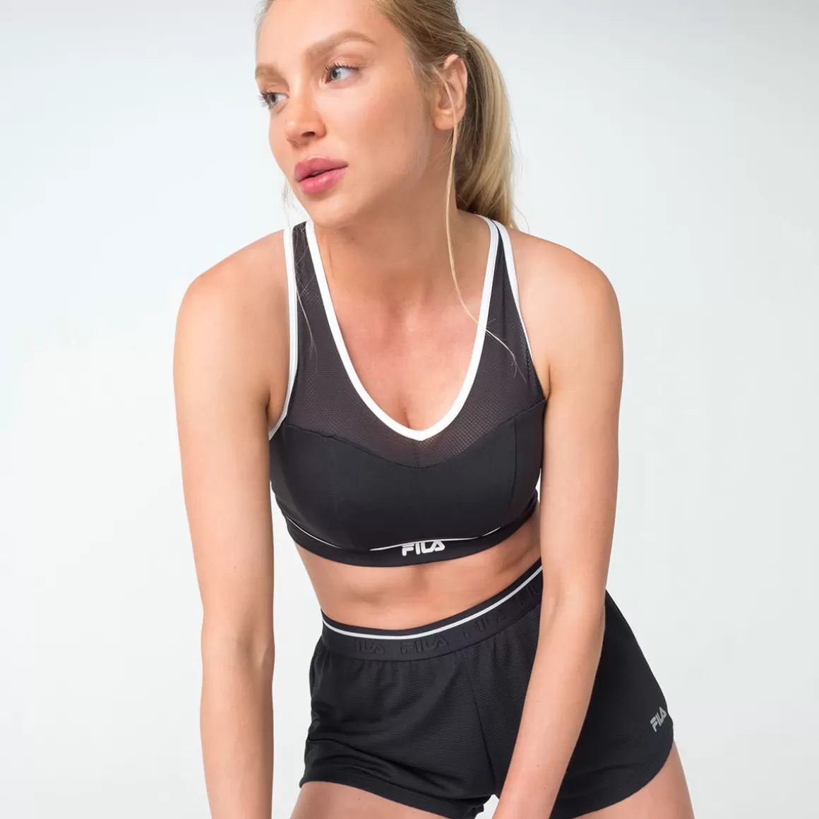 FILA Top para Treinar Feminino Keep Sports Preto - * Respirabilidade | Academia e treino