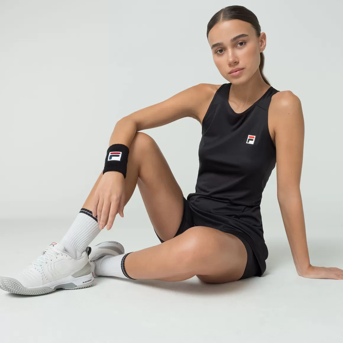 FILA Vestido Tennis Basic II Feminino - * Respirabilidade | Roupas com Proteção UV