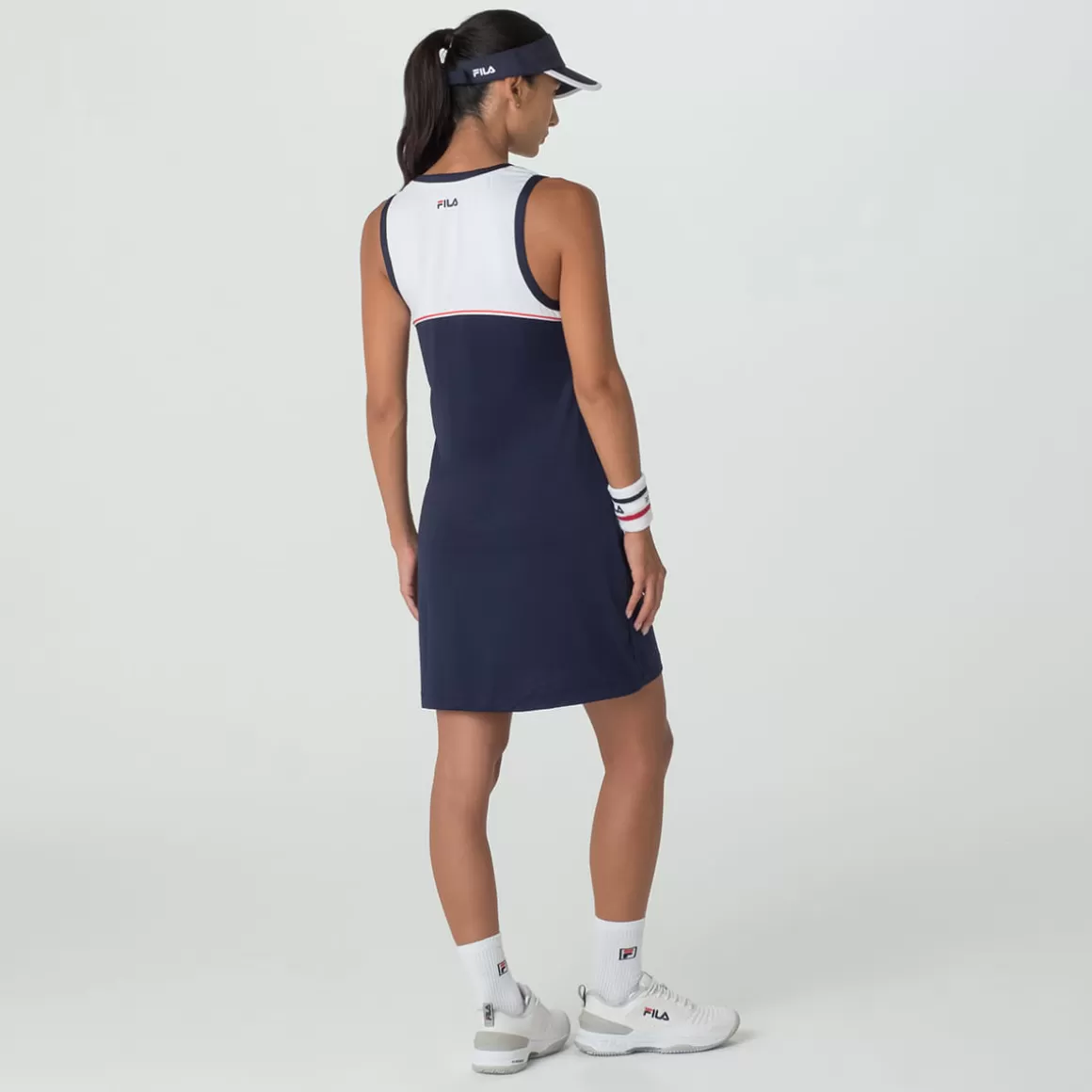 FILA Vestido Tennis Retro Feminino - * Respirabilidade | Roupas com Proteção UV